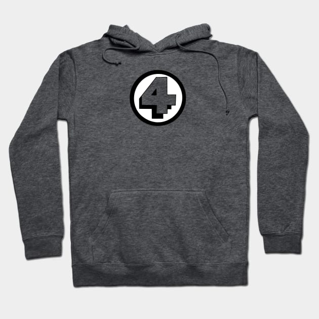 Fantastic Four logo art Hoodie by Tdjacks1